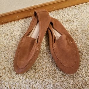 A New Day fax suede loafers size 7